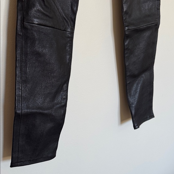 FRAME Le Skinny Leather Pants 27 - Picture 5 of 11